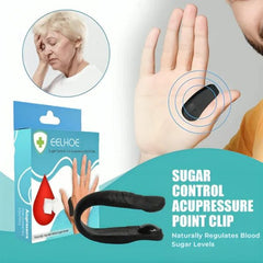 Sugar Control Li4 Acupressure Clip – Headache, Stress & Migraine Relief