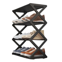 Shoe Rack X- Shape 4 Layer