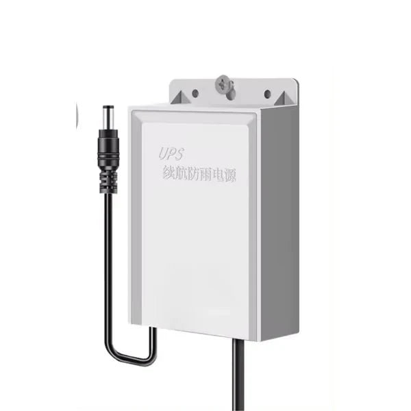 12V DC Mini UPS Backup for Security Camera Systems (5 Hour Battery Backup 🔥 Fireproof 💦 Waterproof 🚨Led Display)