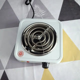 Electric Stove for cooking, Hot Plate heat up in just 2 mins, Easy to clean, 1000W, Automatic - Single Spiral Hot Plate Electric Heater Coil