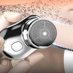 Mini-Shaver, Portable Electric Shaver, Mini Electric Razor Shavers for Men, Rechargeable Shaver Easy One-Button Use Suitable for Home,Car,Travel