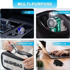 Mini-Shaver, Portable Electric Shaver, Mini Electric Razor Shavers for Men, Rechargeable Shaver Easy One-Button Use Suitable for Home,Car,Travel