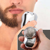 Mini-Shaver, Portable Electric Shaver, Mini Electric Razor Shavers for Men, Rechargeable Shaver Easy One-Button Use Suitable for Home,Car,Travel