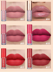 12-Piece Matte Liquid Lipstick & High Shine Lip Gloss Set β Waterproof, Long-Lasting Makeup Collection