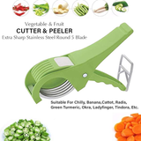 Ultimate 5-blade Multi Vegetable Cutter & Fruits Slicing And Dicing