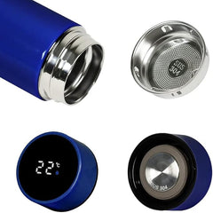 Smart LED Temperature Water Bottle 500ml | Stainless Steel Hot & Cold Bottles with Vacuum Thermos Flask