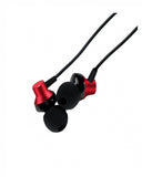 Remax Newest Stereo Wired Music Earphone with Microphone RM-512 - Red