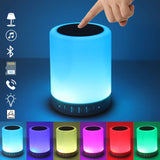 Bluetooth Speaker with Touch Lamp