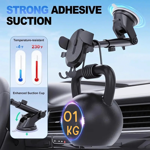 Dashboard Suction Cup Car Mobile Phone Holder