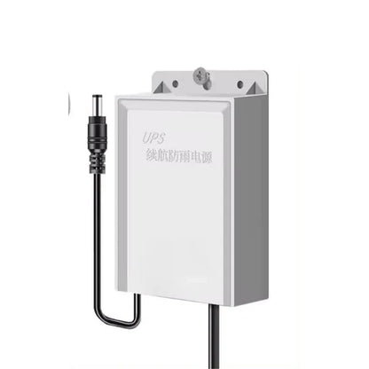 12V DC Mini UPS Backup for Security Camera Systems (5 Hour Battery Backup 🔥 Fireproof 💦 Waterproof 🚨Led Display)