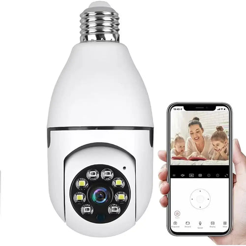 360 Rotating Wireless Panoramic Night Vision Security Camera