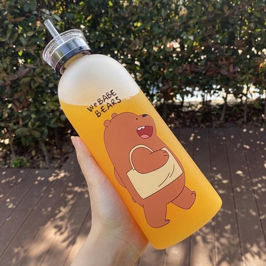 We Bare Bear Water Bottle – Botella Flaske