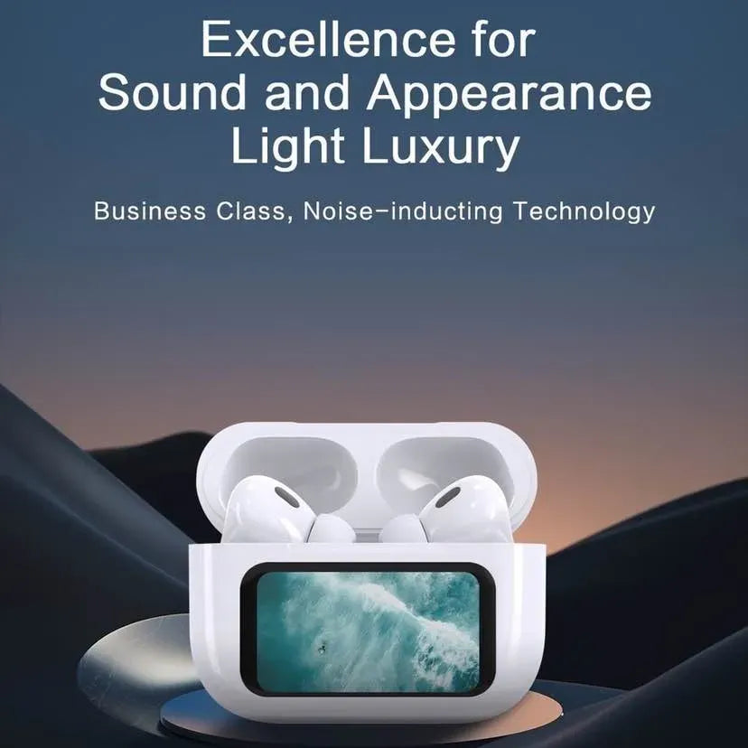 A9 Pro LCD Touch Screen Earbuds - (IMPORTED)
