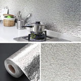 Kitchen Oil Proof Waterproof Sticker Aluminum Foil Sheet Kitchen Stove Cabinet Stickers Self Adhesive Wallpapers