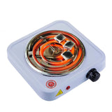 Electric Stove for cooking, Hot Plate heat up in just 2 mins, Easy to clean, 1000W, Automatic - Single Spiral Hot Plate Electric Heater Coil