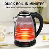 Electric Kettle – 2.0L Fast Boil | BPA-Free | Stainless Steel