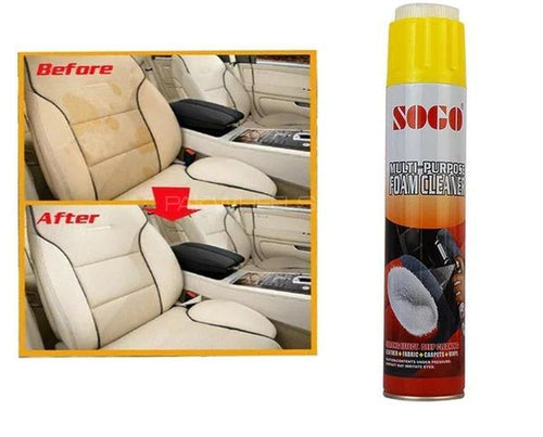 Sogo Multi-Purpose Like Fabric, Carpet, Leather, Etc. Foam Cleaner – 650 Ml