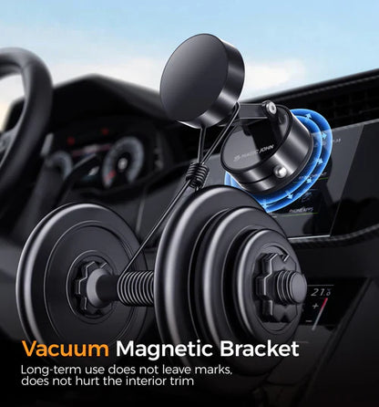 Double-sided Vacuum Magnetic Phone Holder Car/ Kitchen/ Mirror/ Adjustable Foldable