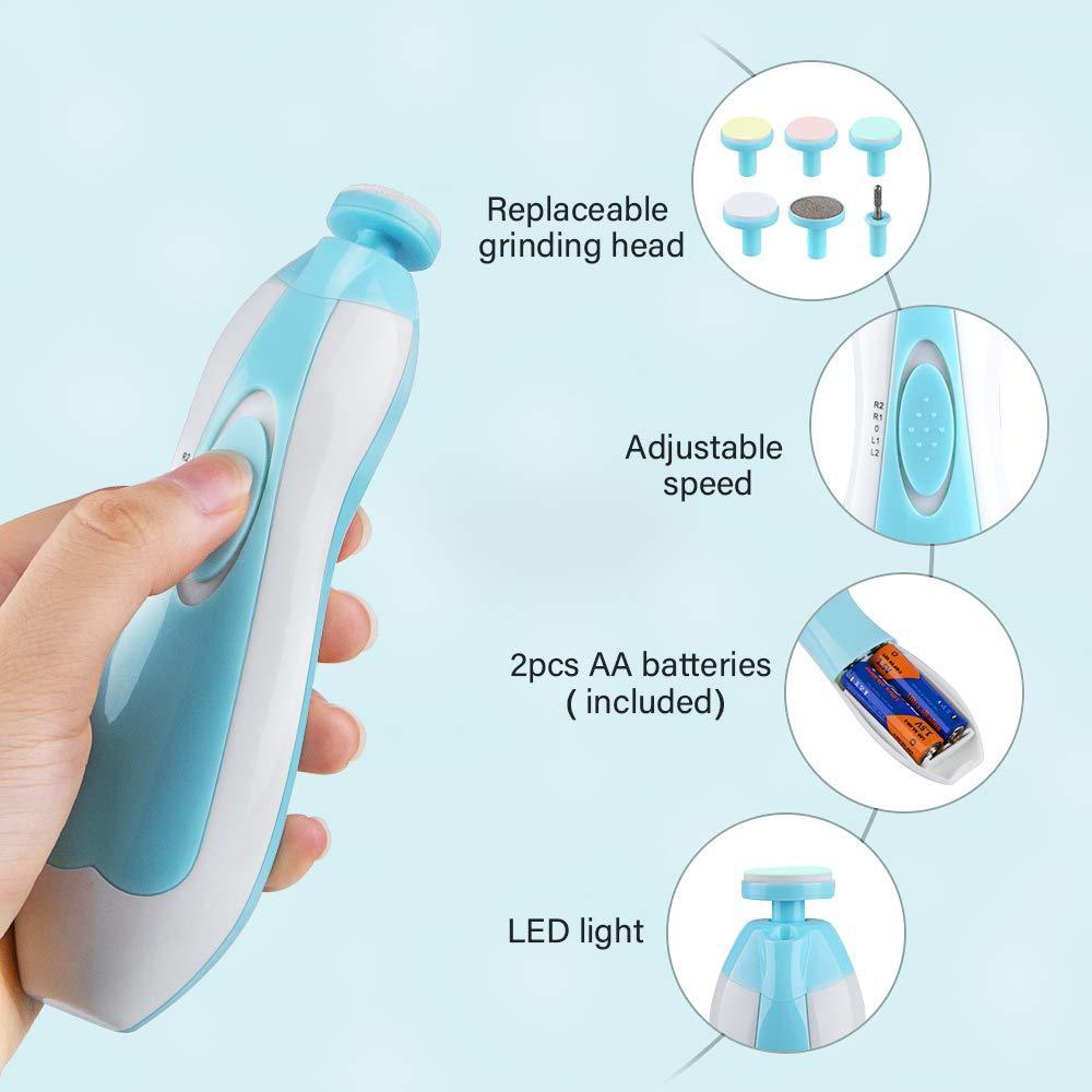 Electric Baby Nail Trimmer – Safe & Gentle Nail Clipper