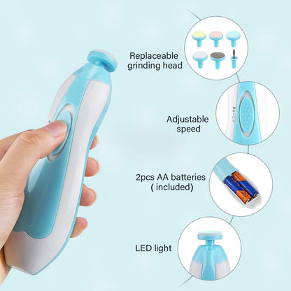 Electric Baby Nail Trimmer – Safe & Gentle Nail Clipper