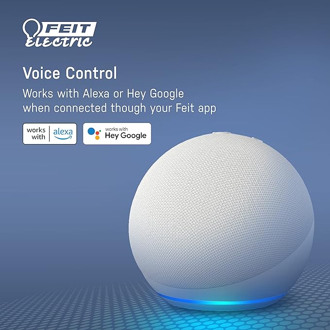 Smart RGB WiFi Bulb – 16M Colors, Voice Control, & Dimmable
