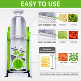 4 In 1 Adjustable Vegetable Cutter & Chopper – Multi-Function Drum Grater