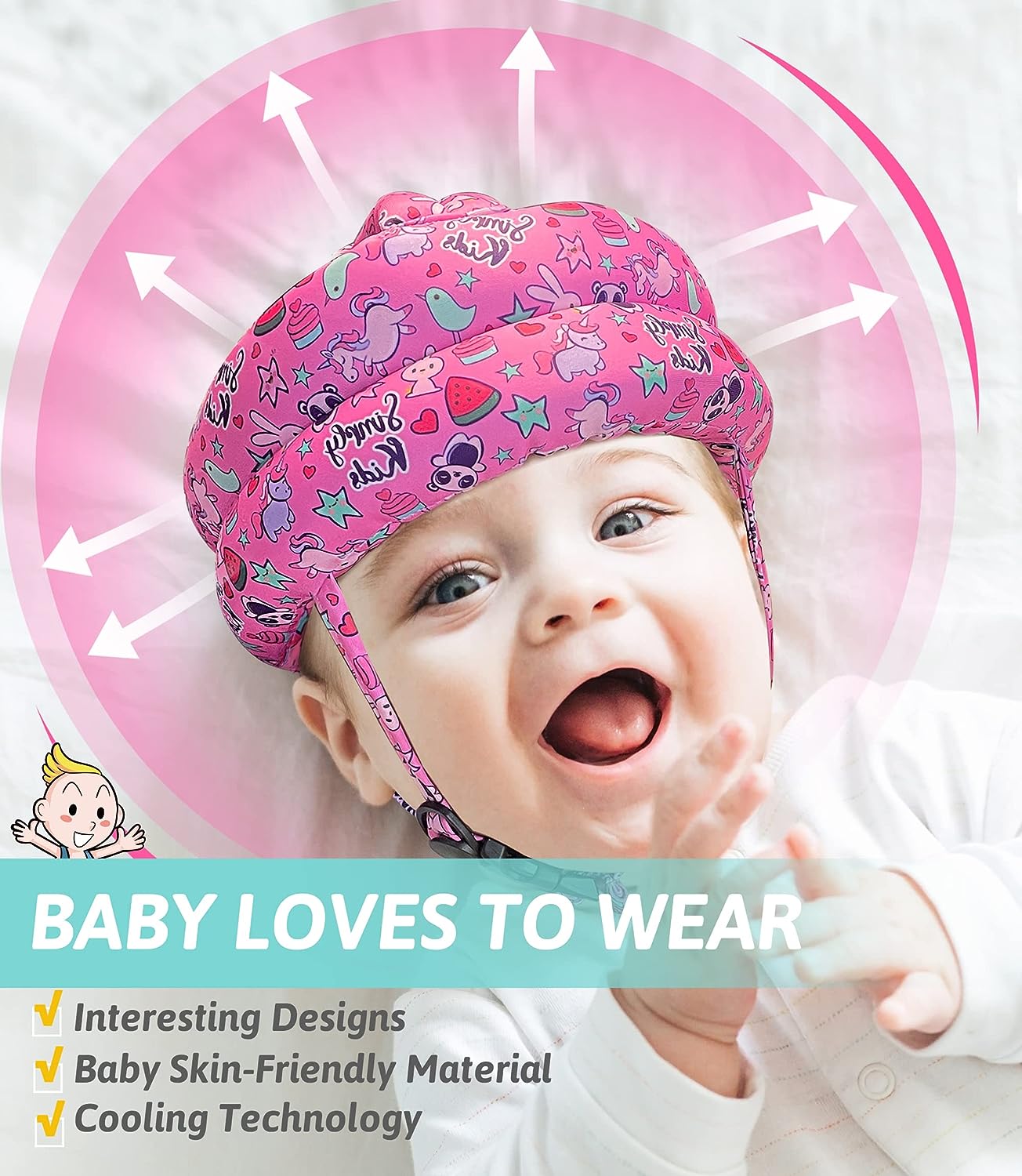 Baby Helmet for Crawling Walking Baby Head Protector