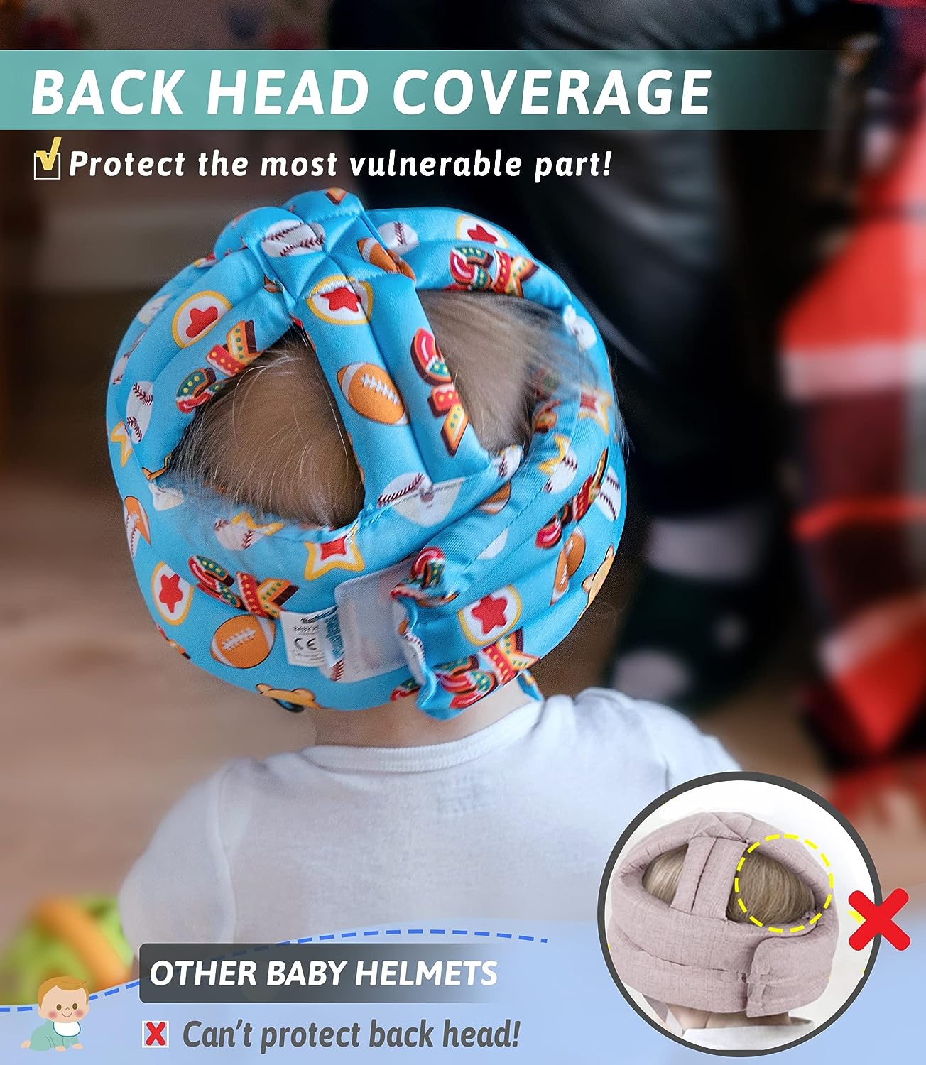 Baby Helmet for Crawling Walking Baby Head Protector