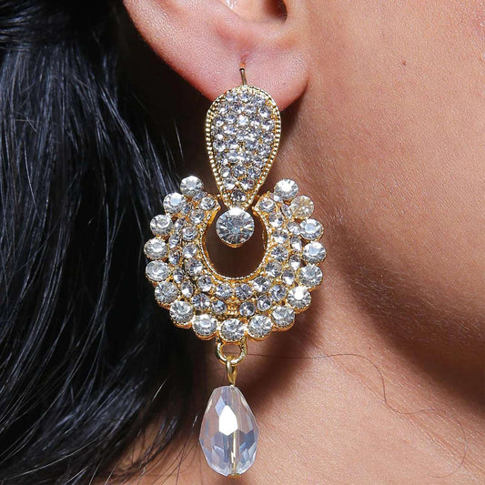 ROYAL PEARL HOOP EARRINGS