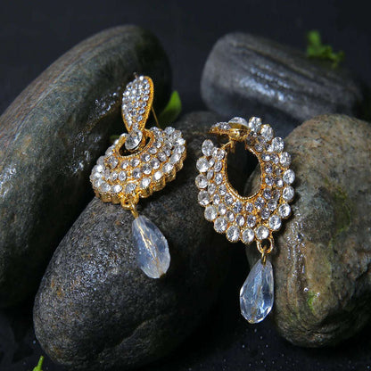 ROYAL PEARL HOOP EARRINGS