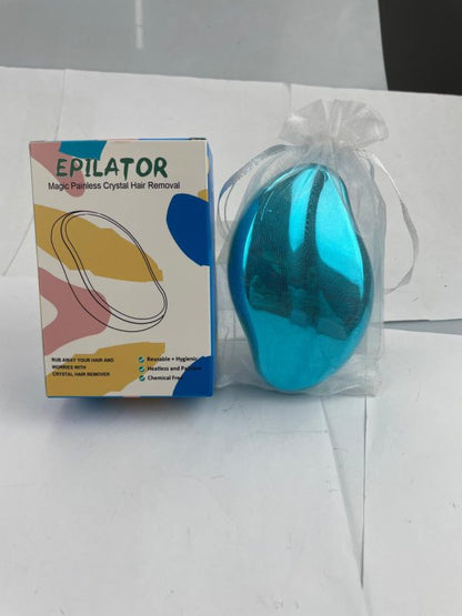 Bleame Crystal Hair Eraser Epilator - Fast & Easy Exfoliate – Soft Smooth Silky Skin