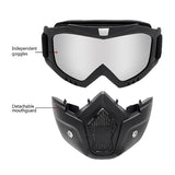 Motorcycle Goggles Face Mask Dirt Bike Motocross Off-Road MX ATV Eyewear Glasses