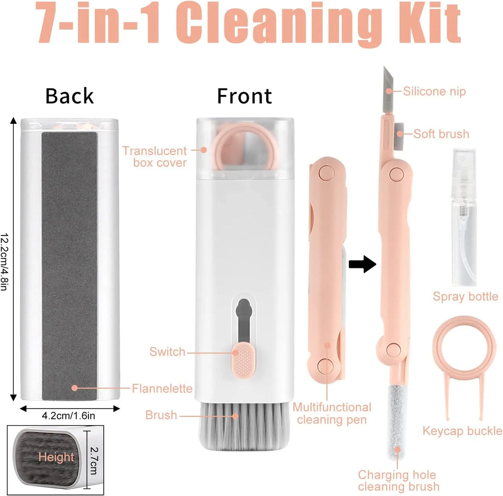 Cleaning Brush Tool Kit 7 in 1