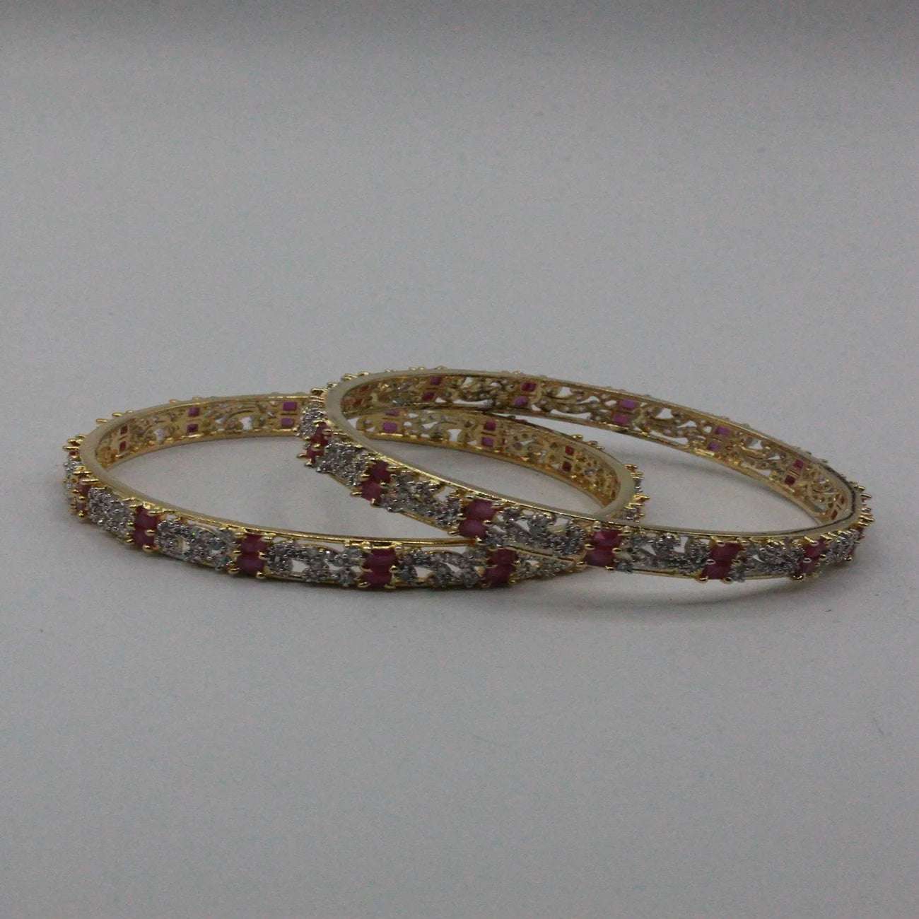Golden and Red gem Bracelet