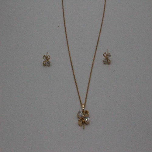 Four Leaf Clover Necklece set