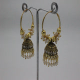 Jhumka Earings With Pearls