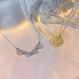 Four Leaf Hearts Necklace