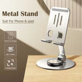 360° Rotate Metal Desk Mobile Phone Holder