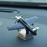 Airplane Solar Car Dashboard Air Freshener Car Perfume