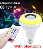 Smart LED Bulb with Bluetooth Speaker & Remote