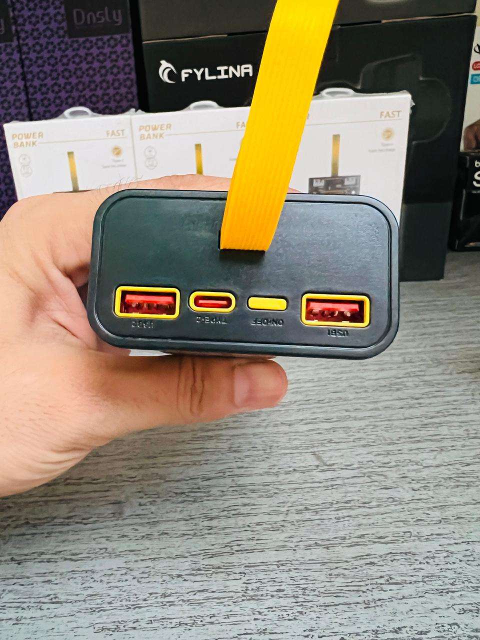 66W Transparent Power Bank, 20,000mAh PD and 10000 mAh Fast Charging with Digital Display