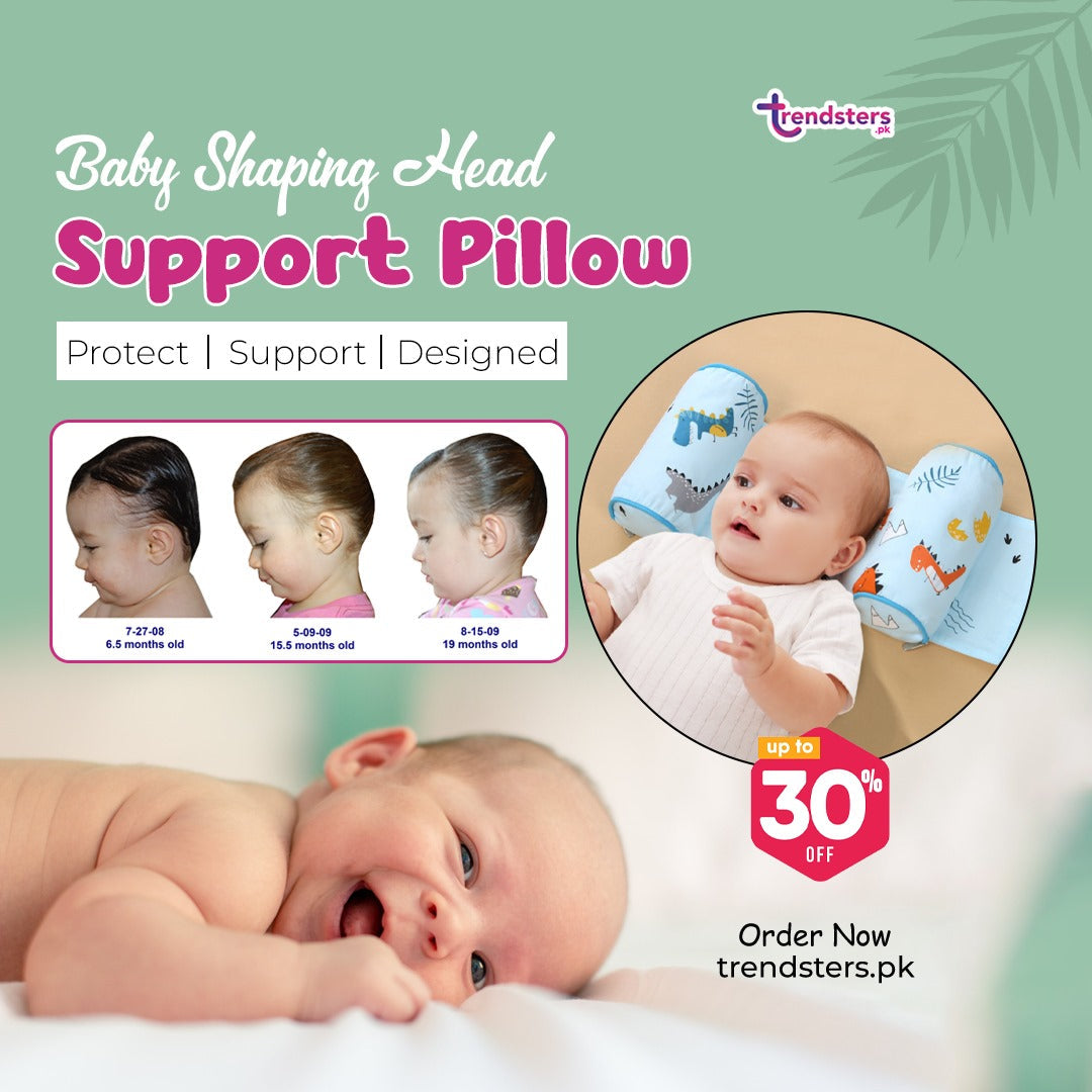 Baby Pillow Adjustable Portable Anti Scar Pillow