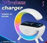 G lamp Led wireless charger Speaker