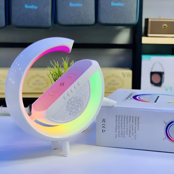 G lamp Led wireless charger Speaker