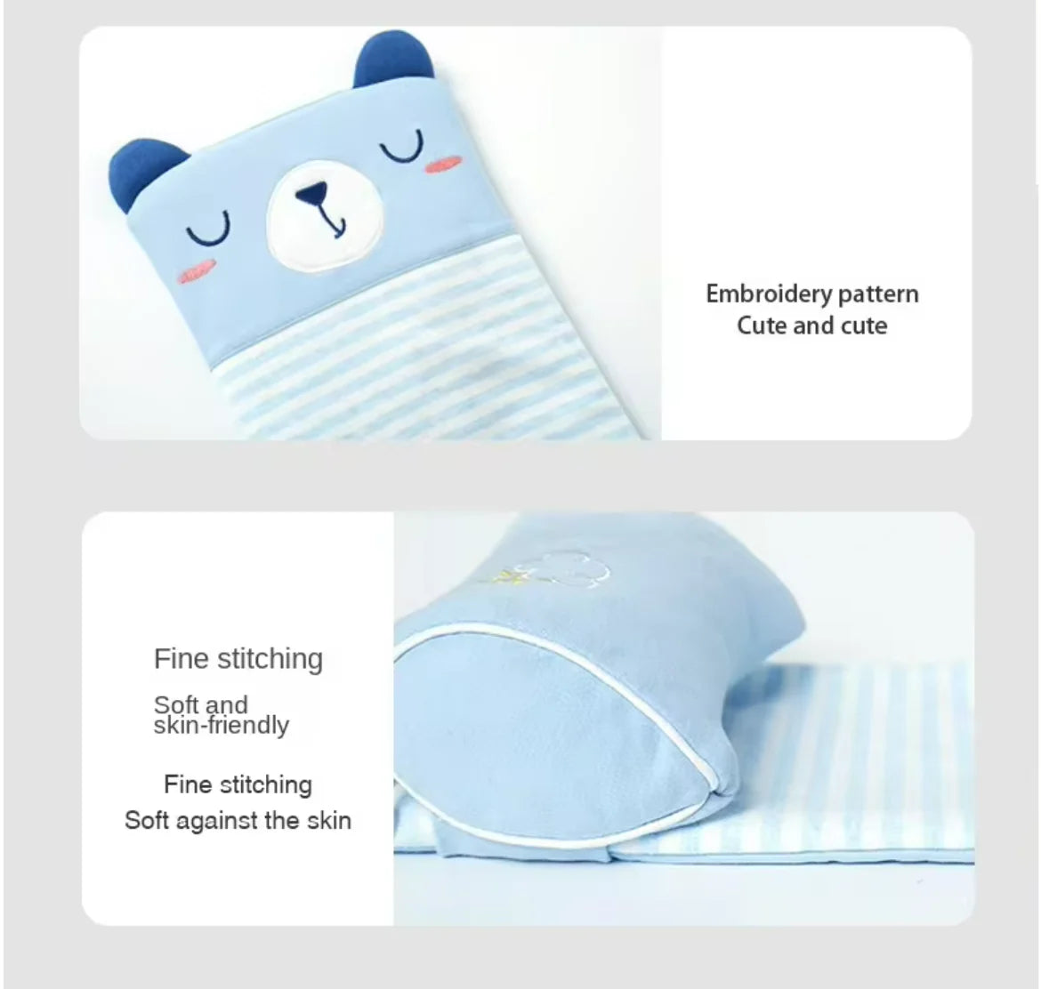 Baby Pillow Adjustable Portable Anti Scar Pillow