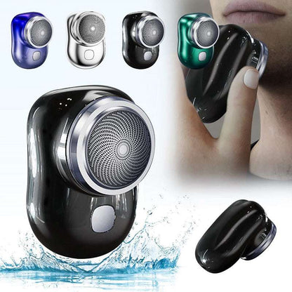 Mini-Shaver, Portable Electric Shaver, Mini Electric Razor Shavers for Men, Rechargeable Shaver Easy One-Button Use Suitable for Home,Car,Travel