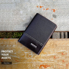 Mini Thin Tri Fold Amazing Quality Trifold Leather Wallet