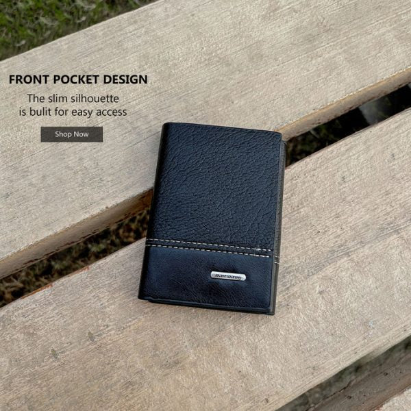 Mini Thin Tri Fold Amazing Quality Trifold Leather Wallet