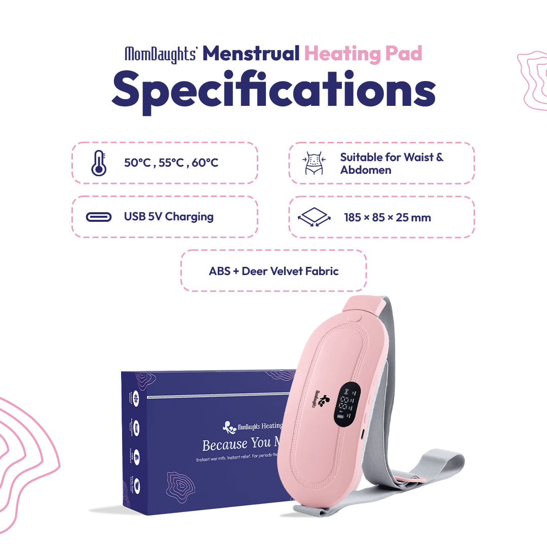 Period Heating Pad for Cramps Massage