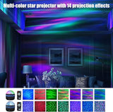 LED Starry Northern Projector Light , 14 Lighting Effect With Remote Control